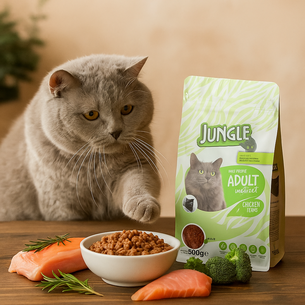 Cat food premium