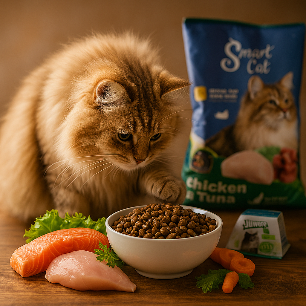 Cat food premium